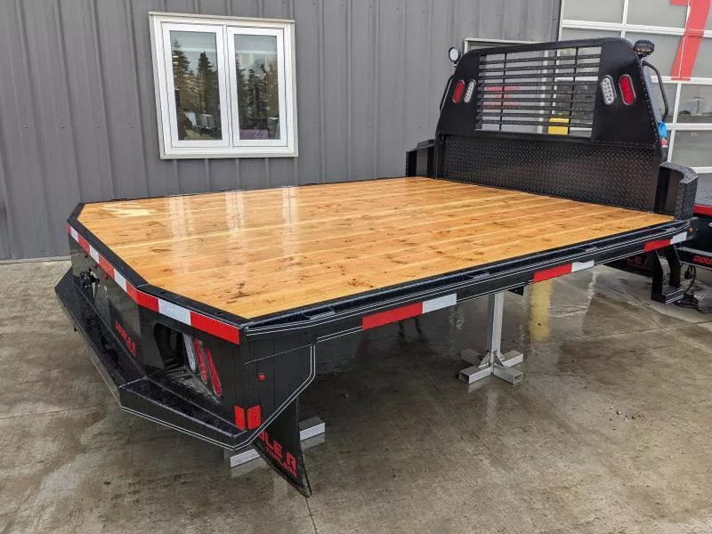 2026 Double A Trailers 8' x11' Cab & Chassis Channel Flatbed Truck Bed Fits Chevy, Ford & Dodge.
