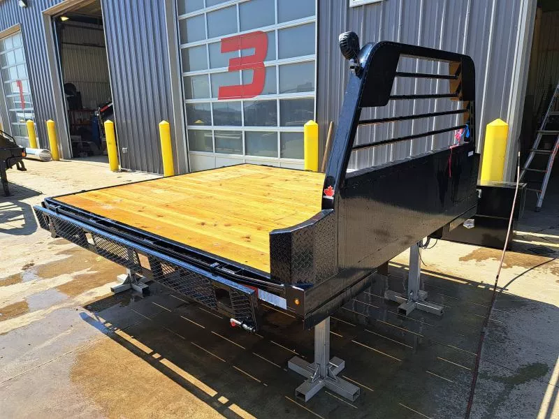 2025 Double A Trailers 8' x 9' Cab & Chassis Channel Flatbed Truck Deck Fits Chevy, Ford & Dodge.