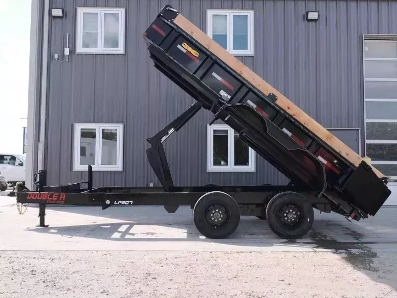 2026 Double A Dump Trailer 83" x 16' (22000LB GVW)