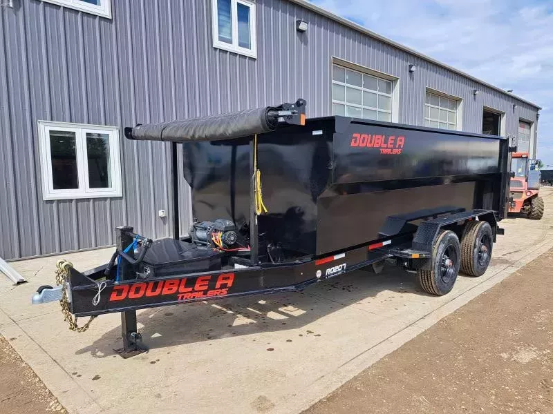 2026 Double A Trailers Roll Off Dump Trailer 83" x 16' (22000LB GVW)