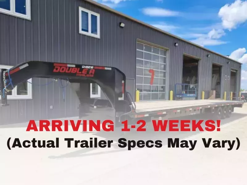 2026 Double A Gooseneck High Boy Deck Over Trailer - 102" x 36' (24150GVW)
