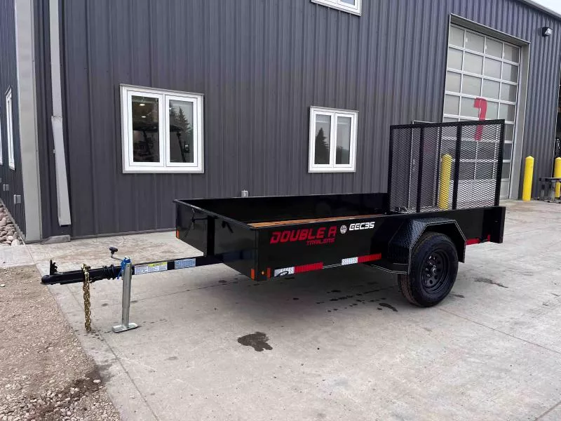 2025 Double A Trailers Landscape Utility Yard Trailer 60" x 10' (3500LB GVW)