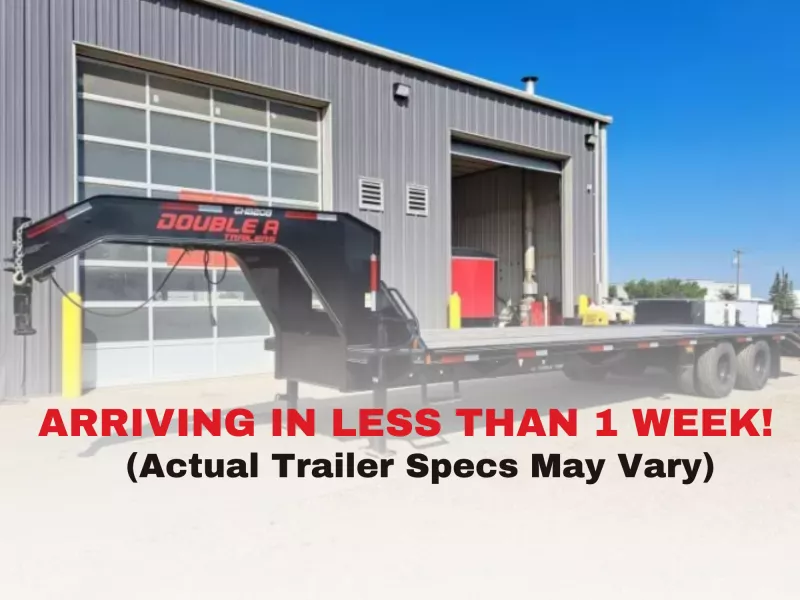 2026 Double A Gooseneck High Boy Deck Over Trailer - 8.5' x 30' (23000GVW)