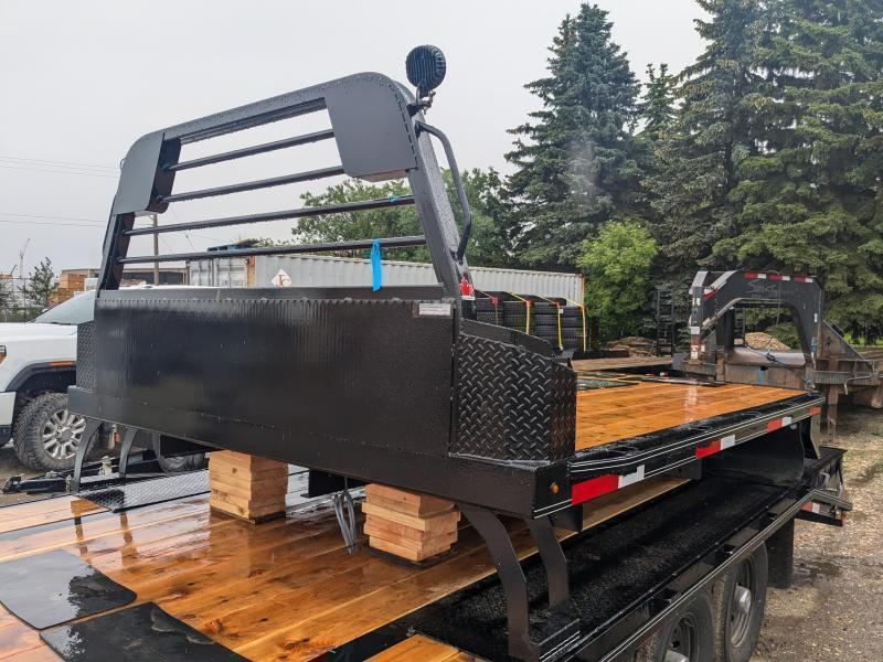 2025 Double A Trailers 8' x11' Cab & Chassis Channel Flatbed Truck Deck Fits Chevy, Ford & Dodge. Flip Over Fifth Wheel