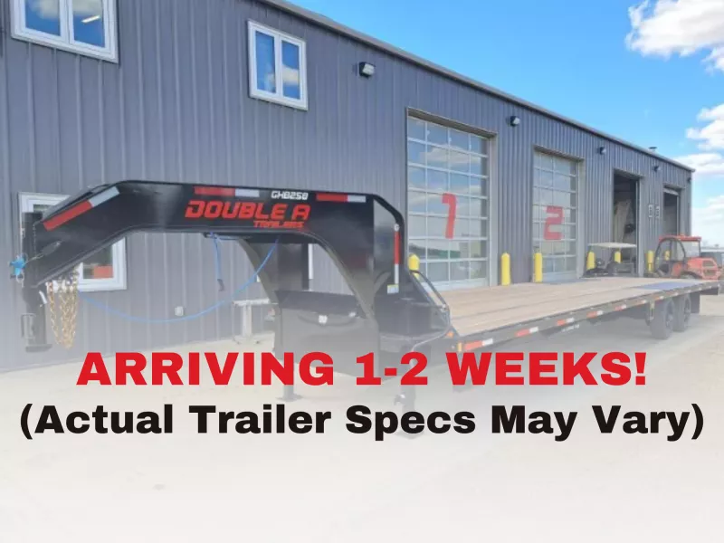 2026 Double A Trailers Gooseneck High Boy Deck Over Trailer - 8.5'x36' (27600GVW)