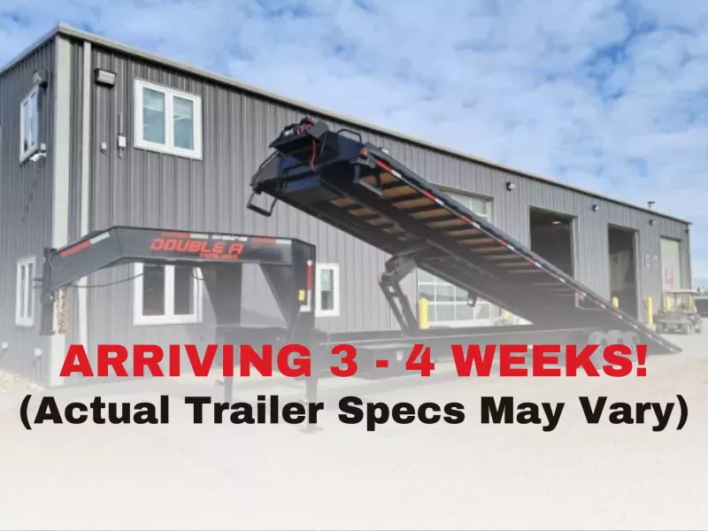 2025 Double A Pro Series Gooseneck High Boy Deck Over Trailer - 8.5' x 40FT' (27600GVW)