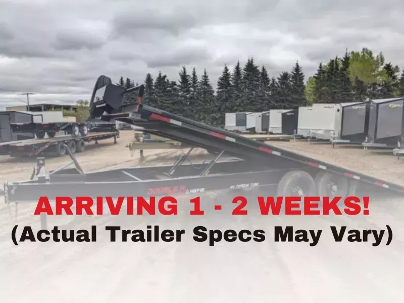 2026 Double A High-Boy Full Tilt Flatdeck Deckover  Trailer - 8.5' x 22' (15400GVW)
