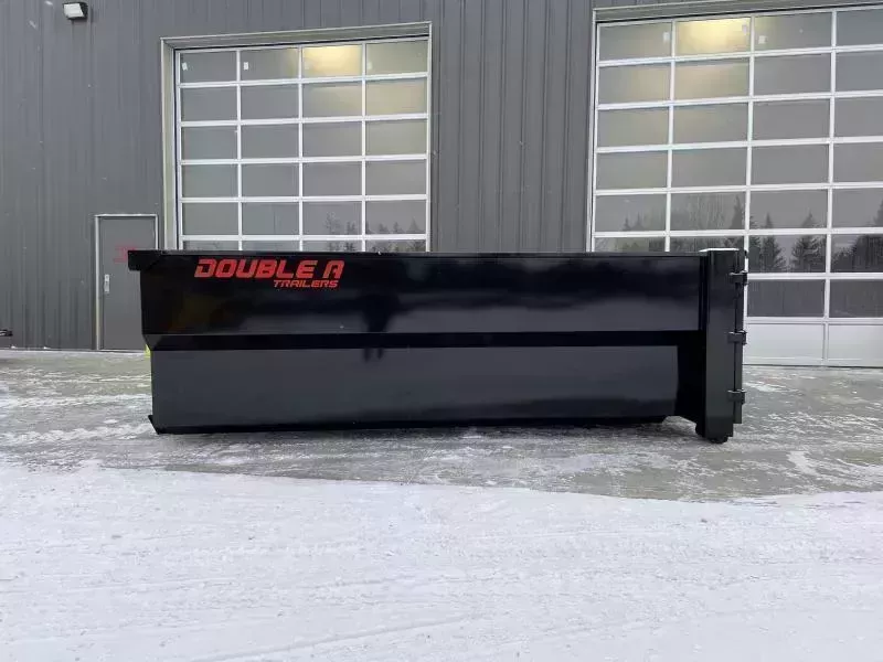2025 Double A Trailers Roll Off Dump Trailer Bin 12 YARD Capacity 14FT 