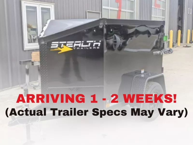 2026 Stealth Trailers 4FT x 6FT Enclosed Cargo Trailer 