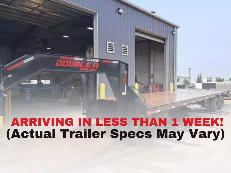 2026 Double A Trailers Gooseneck High Boy Deck Over Trailer - 8.5'x36' (36800 GVW)