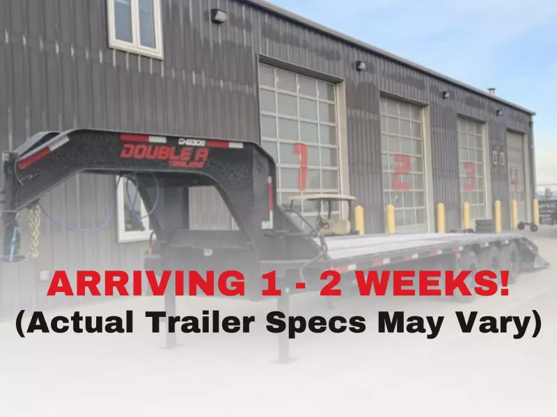 2025 Double A Trailers Gooseneck High Boy Deck Over Trailer - 8.5'x30' (34500GVW)