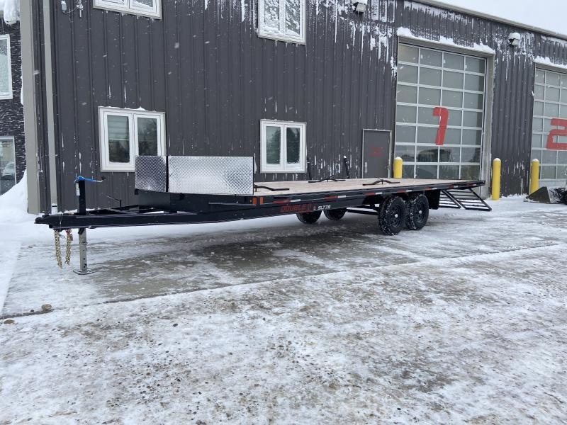 2023 Double A Trailers Pro Series Sled Trailer 102" X 24' (7000lb GVW