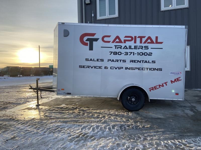 RENTAL 2023 Bravo Trailers 6FT x 12FT Enclosed Cargo Trailer (3500LB GVW) Enclosed Cargo Trailer Ramp Door RENTAL 2023 Bravo Trailers 6FT x 12FT Enclosed Cargo Trailer (3500LB GVW) Enclosed Cargo Trailer Ramp Door