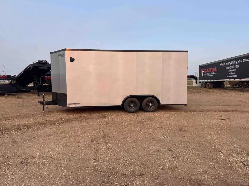 2026 Double A Trailers 8.5' x 18' Enclosed Cargo Trailer Tandem Axle (10000lb GVW) Ramp Door - Beavertail
