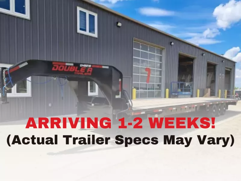 2025 Double A Gooseneck High Boy Deck Over Trailer - 102" x 36' (24150GVW)