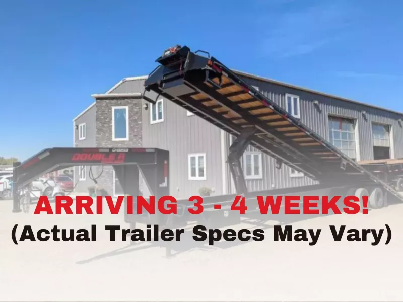 2026 Double A Trailers Gooseneck High Boy Full Tilt Deck Over Container Trailer - 102"x40' (27600GVW)