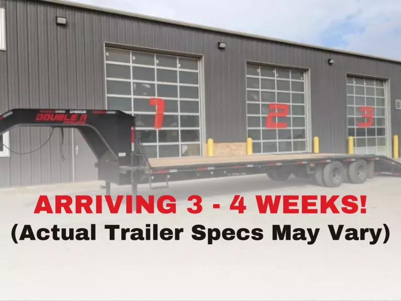 2026 Double A Pro Series Gooseneck High Boy Deck Over Trailer - 8.5'x32' (20000GVW)