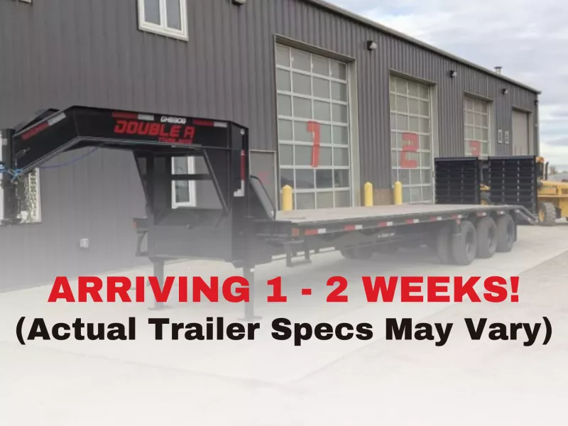 2026 Double A Gooseneck High Boy Deck Over Trailer - 8.5' x 34' (34500GVW)