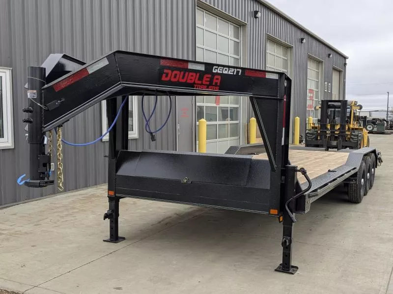  2026 Double A Trailers Gooseneck Equipment Trailer Low Profile 83" x 28' (24150LB GVW) Equipment Trailer
