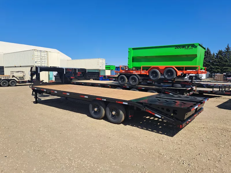 new Equipment / Flatbed Trailers Double A Trailers  for sale, in Airdrie, AB Thumbnail 2