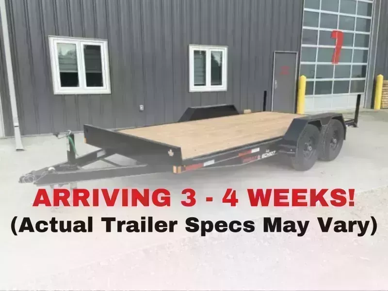 2026 Double A Carhauler Trailer - 83" x 16' (7700lb GVW)