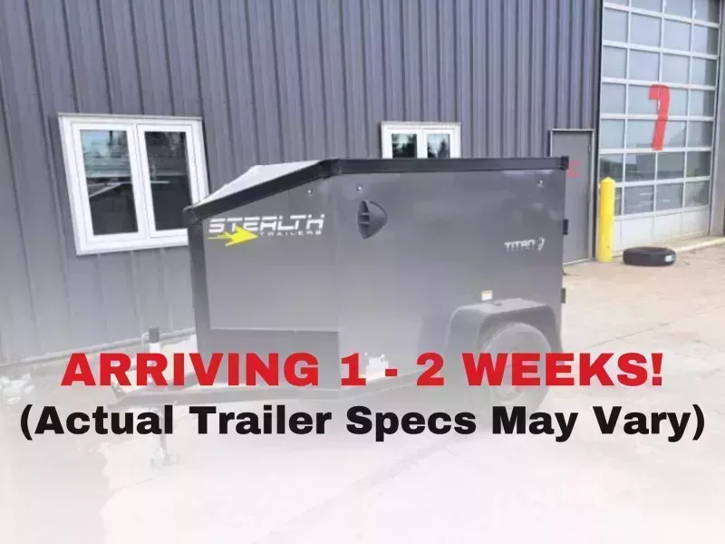 2026 Stealth Trailers 4FT x 6FT Enclosed Cargo Trailer 