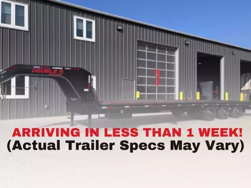 2026 Double A Gooseneck High Boy Deck Over Trailer - 8.5' x 36' (34500GVW)