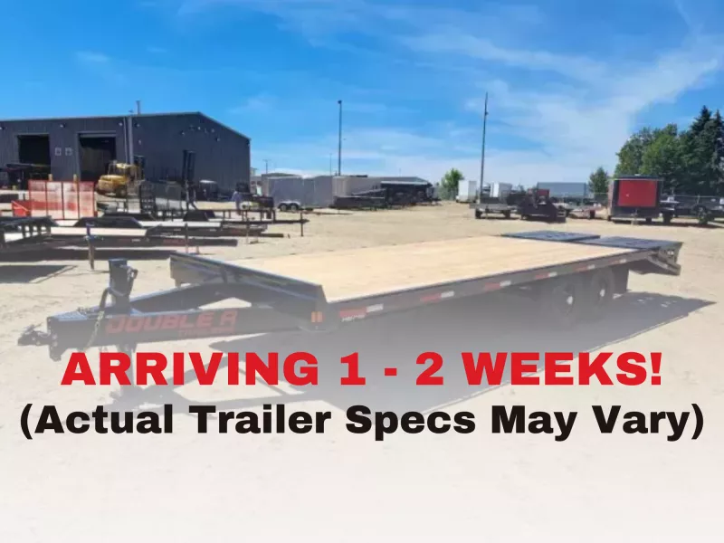 2026 Double A High Boy Flatdeck Deckover Trailer - 8.5'x28' (15400GVW)