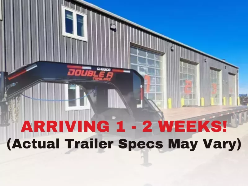 2026 Double A Gooseneck 8.5' X 40' High Boy Deck Over Trailer (34500GVW)