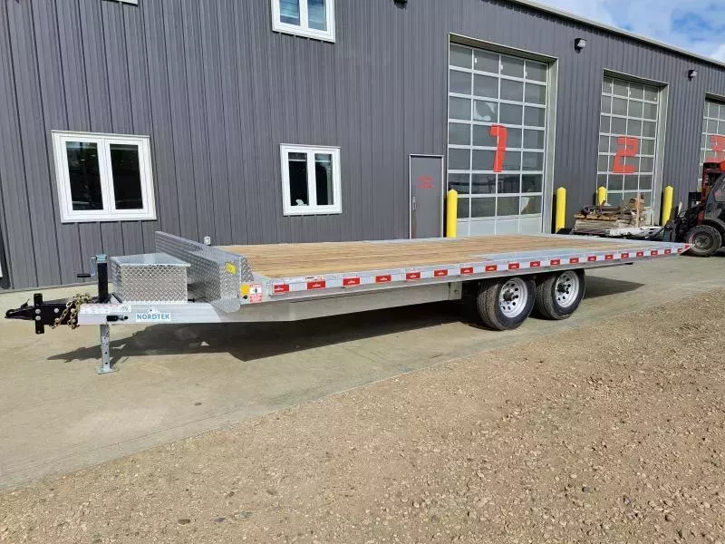 2026 NORDTEK 8.5' x 20' Full Tilt Trailer - Aluminum (11,000 LBS GVW)