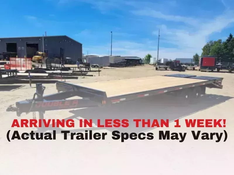 2026 Double A Pro Series High Boy Flatdeck Deckover Trailer - 8.5'x24' (15400GVW)