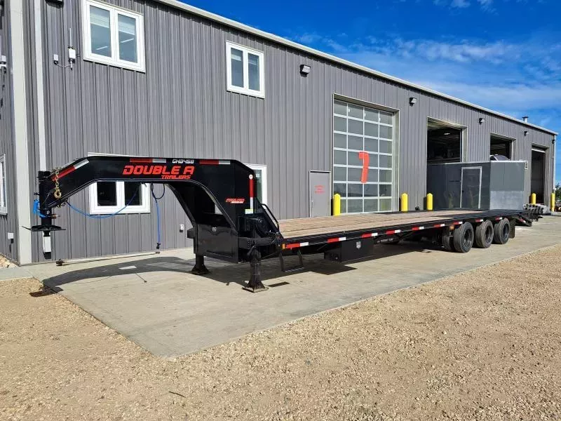 2026 Double A Gooseneck High Boy Deck Over Trailer - (8.5' x 40' 55000LB GVW) PAYLOAD CAPACITY!
