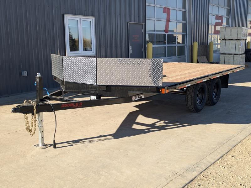 2025 Double A Trailers Pro Series Sled Trailer 8.5' X 16' (7700lb GVW) Snowmobile Trailer W/Shield -2 SLED