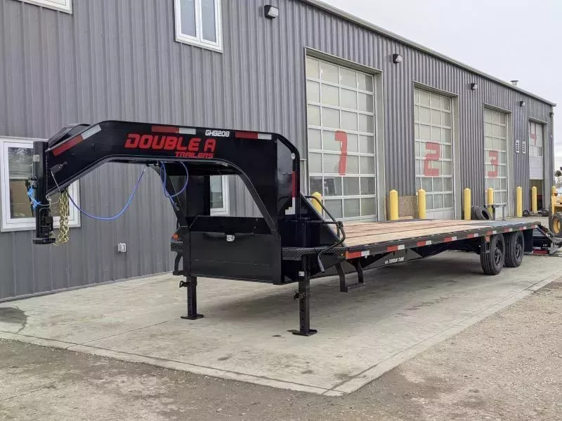 2026 Double A Trailers Gooseneck High Boy Deck Over Trailer - 8.5'x34' (27600GVW) Gooseneck Bodies