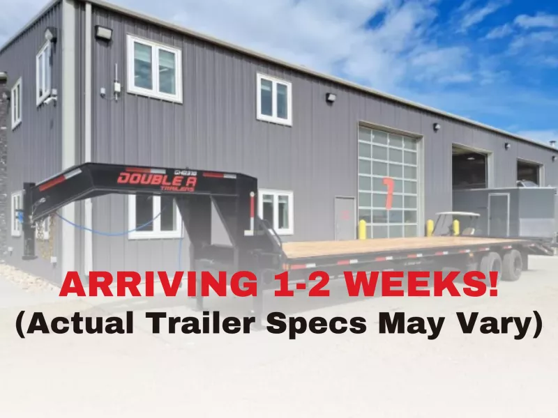 2026 Double A Gooseneck High Boy Deck Over Trailer - 8.5' x 34' (36800GVW)