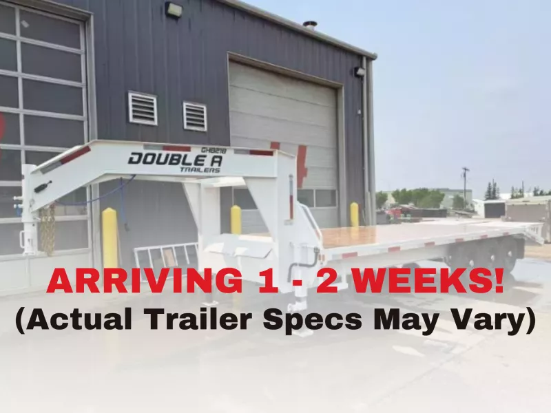 2026 Double A Pro Series Gooseneck High Boy Deck Over Trailer - 8.5' x 24' (24150GVW)