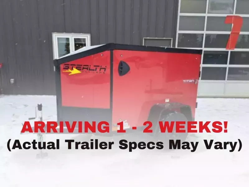 2026 Stealth Trailers 4FT x 6FT Enclosed Cargo Trailer 