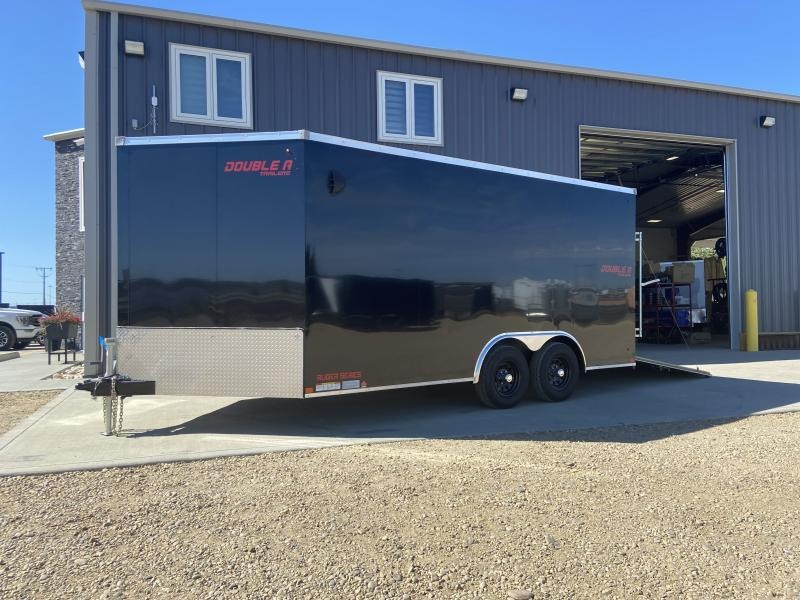 2023 Double A Trailers 8.5' x 16' Enclosed Cargo Carhauler Trailer Tandem Axle (10000lb GVW) 2023 Double A Trailers 8.5' x 16' Enclosed Cargo Carhauler Trailer Tandem Axle (10000lb GVW)