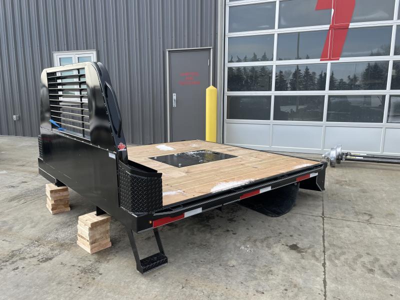 2023 Double A Trailers Channel Truck Deck 8' x 8.5' Fits Ford, Chev, Gmc & Dodge Truck Deck -Flip over Fifth Wheel 