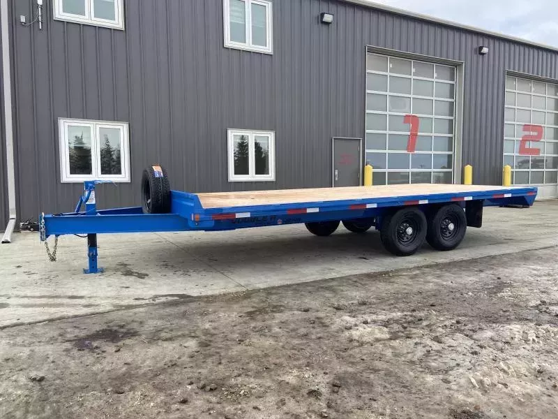 2026 Double A Pro Series High Boy Flatdeck Deckover Trailer - 8.5'x20' (15400GVW)