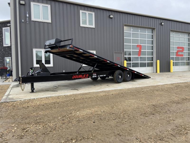 2025 Double A 8.5' x 24' High-Boy Full Tilt Flatdeck Deckover Trailer (15400GVW)