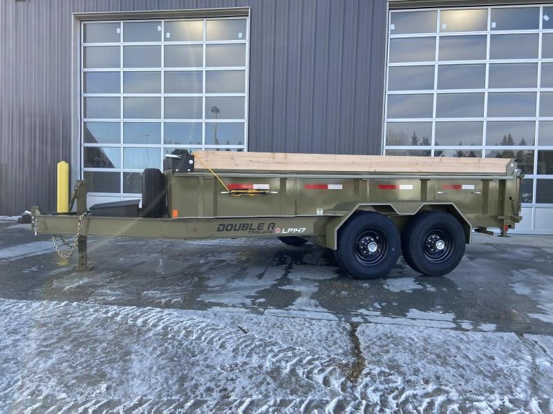 2022 Double A Trailers 83" x 14FT Tandem Axle Dump Trailer (14000LB GVW) Dump Trailer 2022 Double A Trailers 83" x 14FT Tandem Axle Dump Trailer (14000LB GVW) Dump Trailer