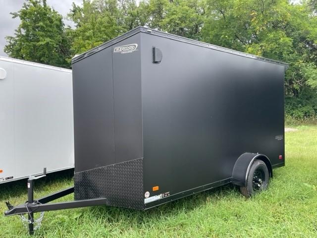 2023 Bravo Trailers 6FT x 12FT Enclosed Cargo Trailer (3500LB GVW) Enclosed Cargo Trailer Ramp Door Matte Black 2023 Bravo Trailers 6FT x 12FT Enclosed Cargo Trailer (3500LB GVW) Enclosed Cargo Trailer Ramp Door Matte Black