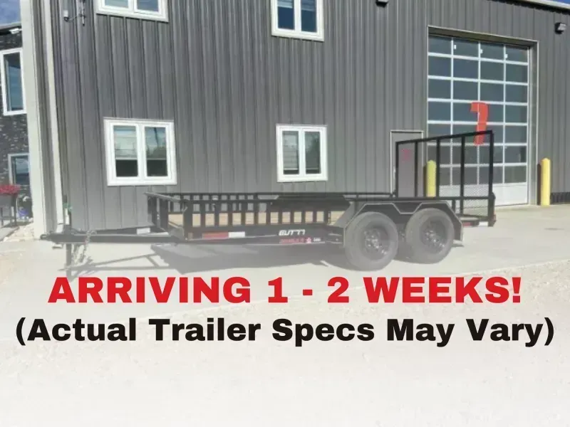 2026 Double A Excel Series Utility Trailer 83" x 16' (7700LB GVW)