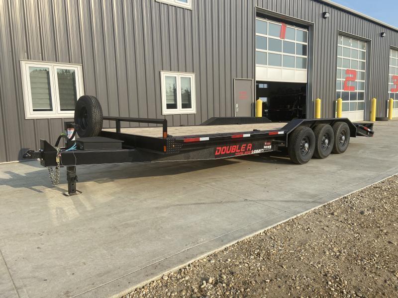 2023 Double A Trailers Equipment Trailer 83" x 24' (21000LB GVW) Equipment Trailer