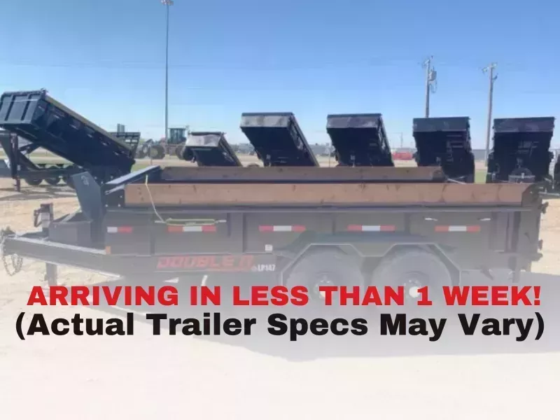 2025 Double A 83" x 14FT Tandem Axle Dump Trailer (15400LB GVW)