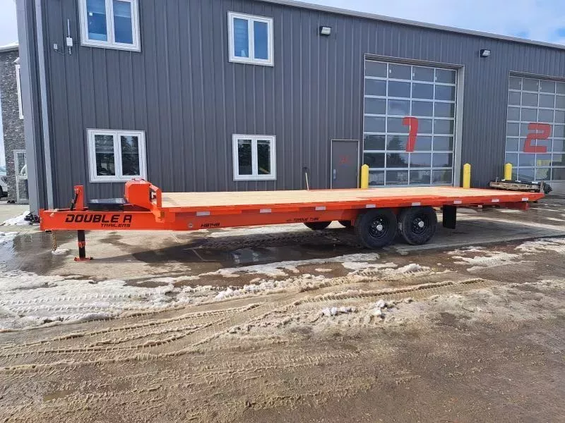 new Equipment / Flatbed Trailers Double A Trailers  for sale, in Grande Prairie, AB Thumbnail 3