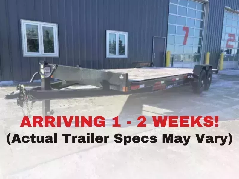 2026 Double A Equipment Trailer 83" x 24' (15400LB GVW)