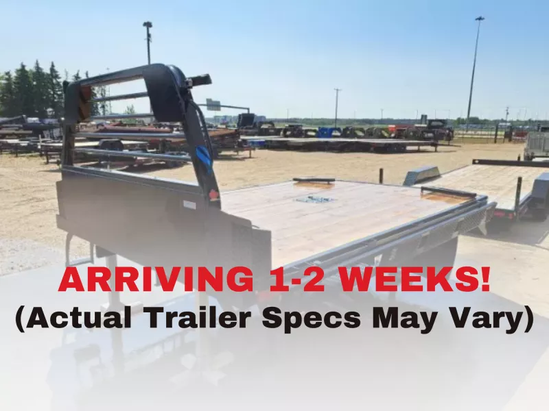 2026 Double A Trailers 8' x11' Cab & Chassis Channel Flatbed Truck Deck Fits Chevy, Ford & Dodge. Flip Over Fifth Wheel  