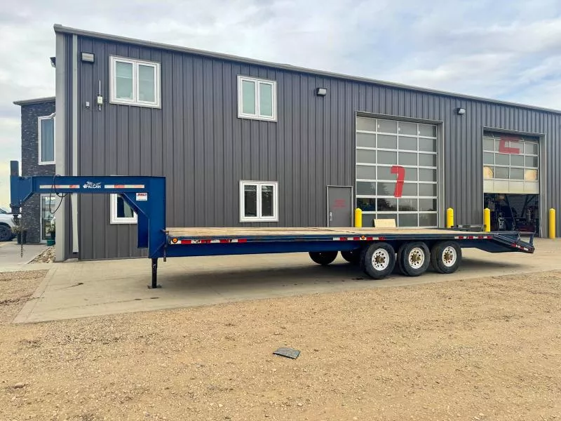 used Equipment / Flatbed Trailers Falcon Trailers  for sale, in Edmonton, AB Thumbnail 2